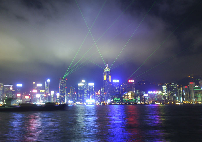 Hongkong-Light show Photos