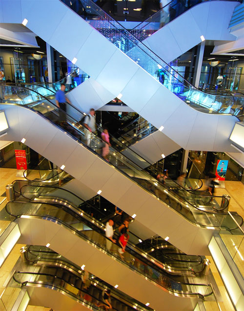 Hong kong Peak Escalator